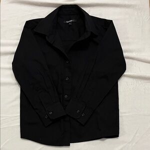 George | Black Button Down Kids Shirt | Boys 6